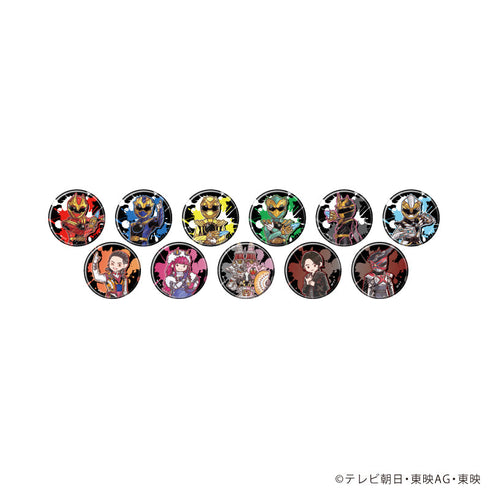 『ナンバーワン戦隊ゴジュウジャー』缶バッジ01/コンプリートセット(全11種)(グラフアートイラスト)